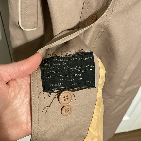 Vintage Mauve Rain Jacket - Picture 9 of 9